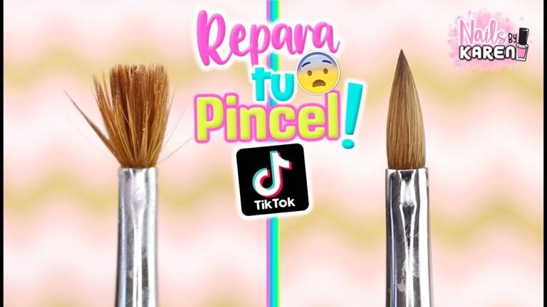 Revive tus pinceles de acrílico aprendiendo a repararlos en casa