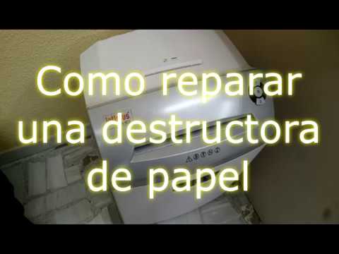 Aprende a reparar tu trituradora de papel en casa en 5 sencillos pasos