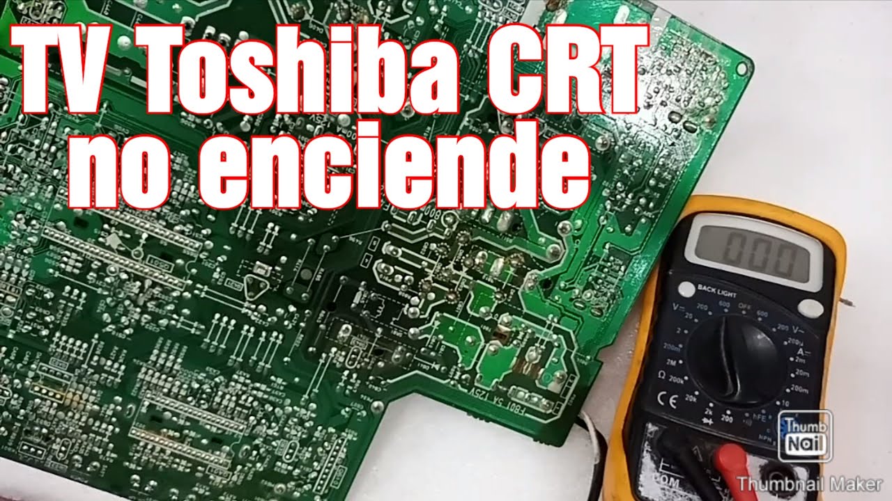 Toshiba Enciende Led Pero No Arranca